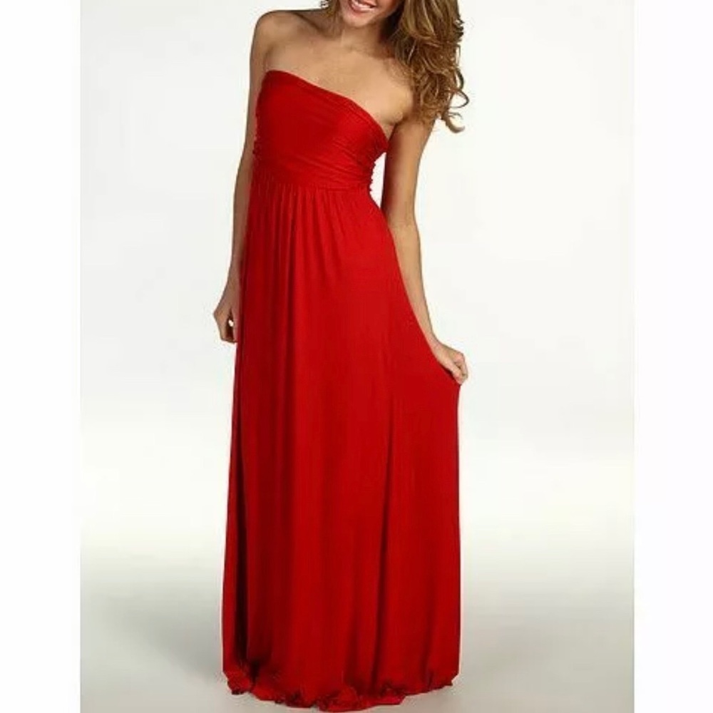NIB Culture Phit Halley Strapless Maxi Dress